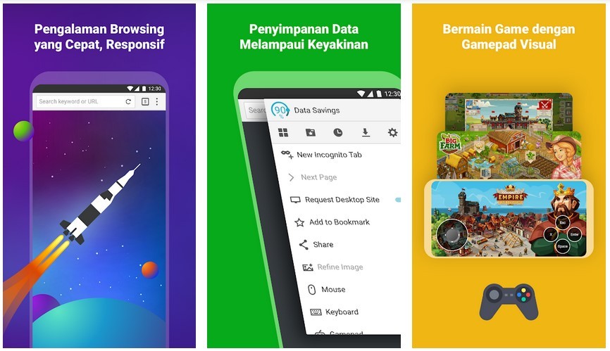 5 Aplikasi Browser Android Paling Ringan dan Super Cepat | Braintologi